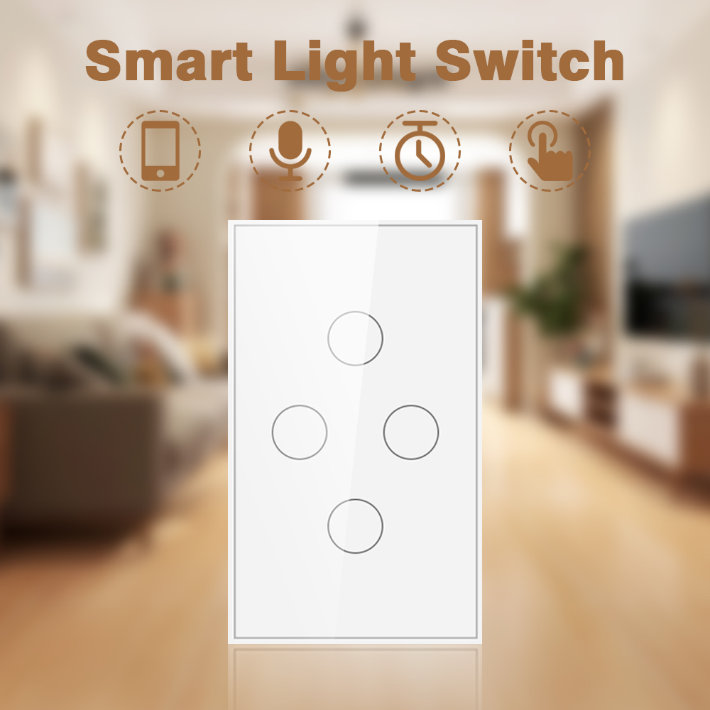 Four-gang Light Switch-US